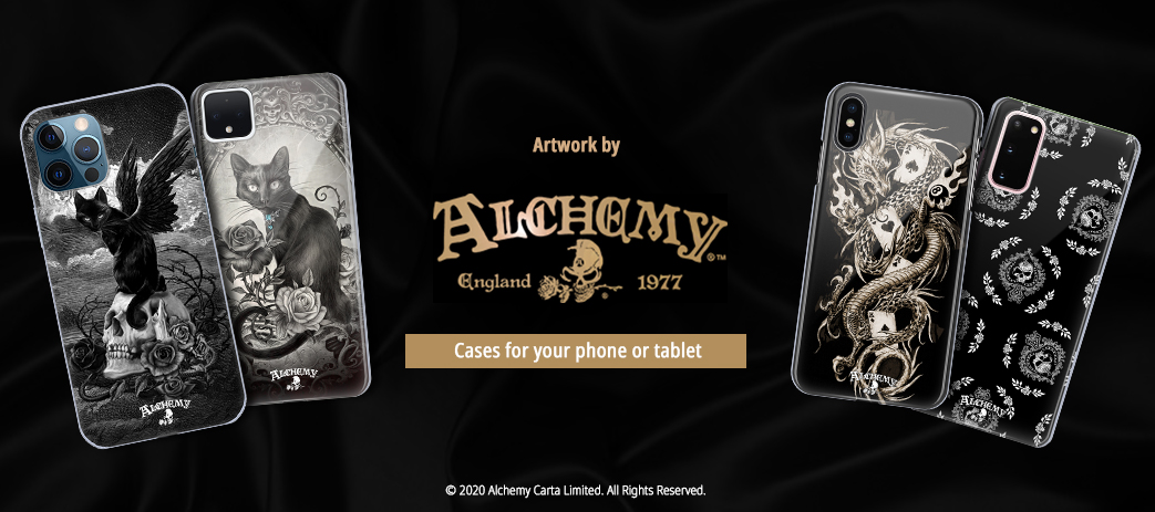 Alchemy Gothic Cases, Skins, & Accessories Banner