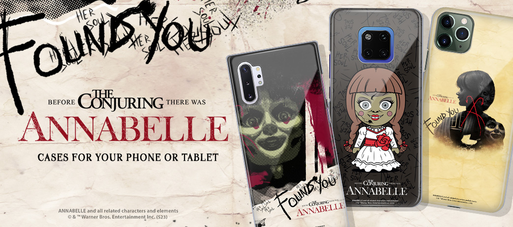 Annabelle Cases, Skins, & Accessories Banner