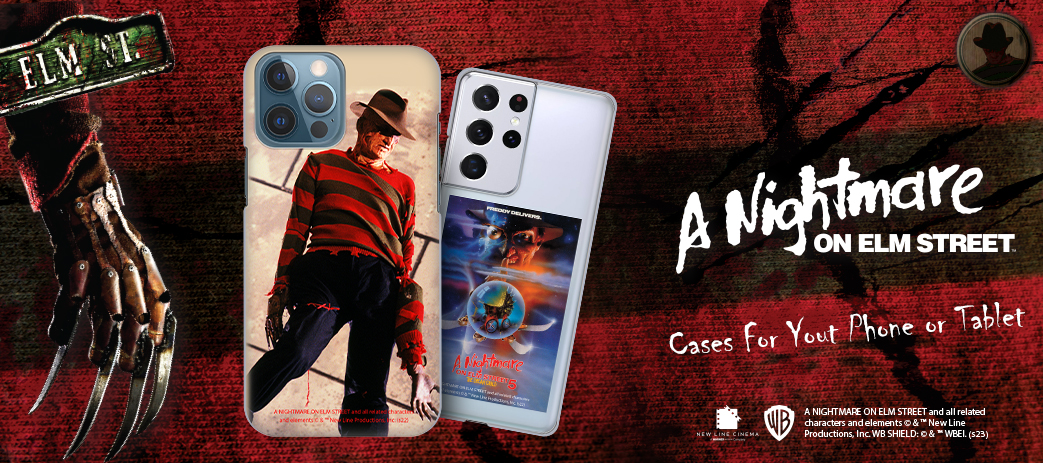 A Nightmare On Elm Street: The Dream Child Cases, Skins, & Accessories Banner