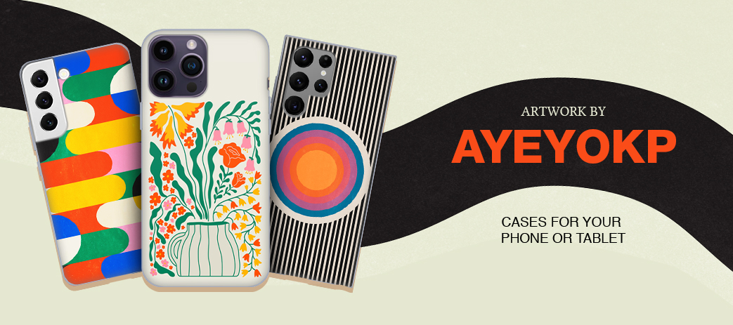 Ayeyokp Cases, Skins, & Accessories Banner