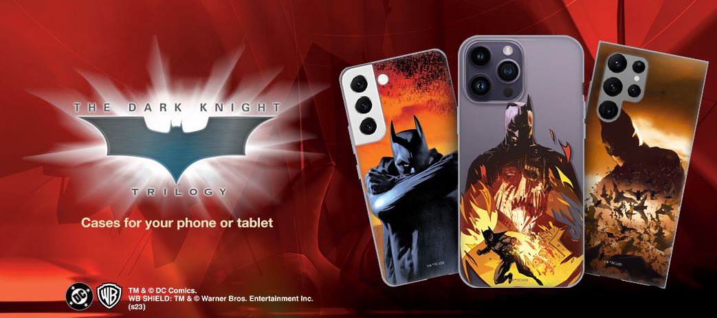 Batman Begins Cases, Skins, & Accessories Banner