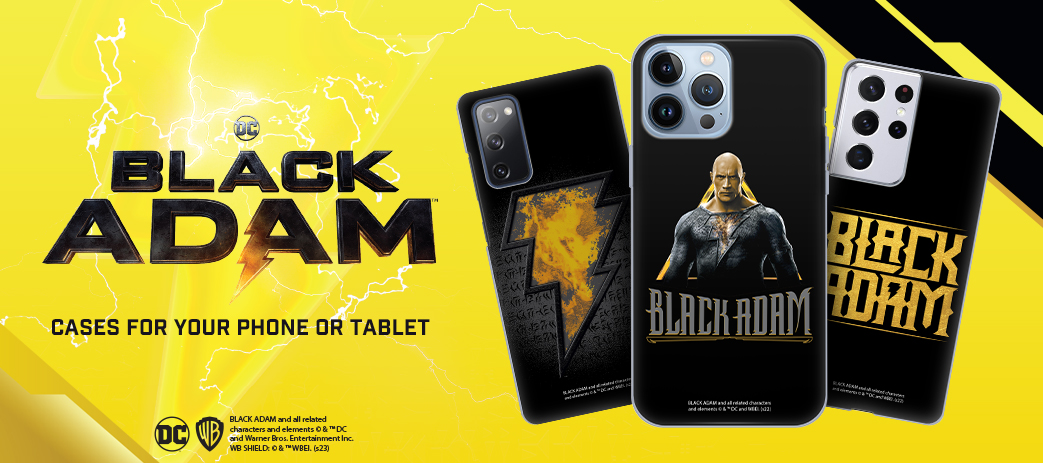 Black Adam Cases, Skins, & Accessories Banner