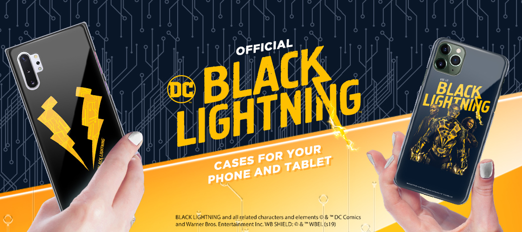 Black Lightning Cases, Skins, & Accessories Banner