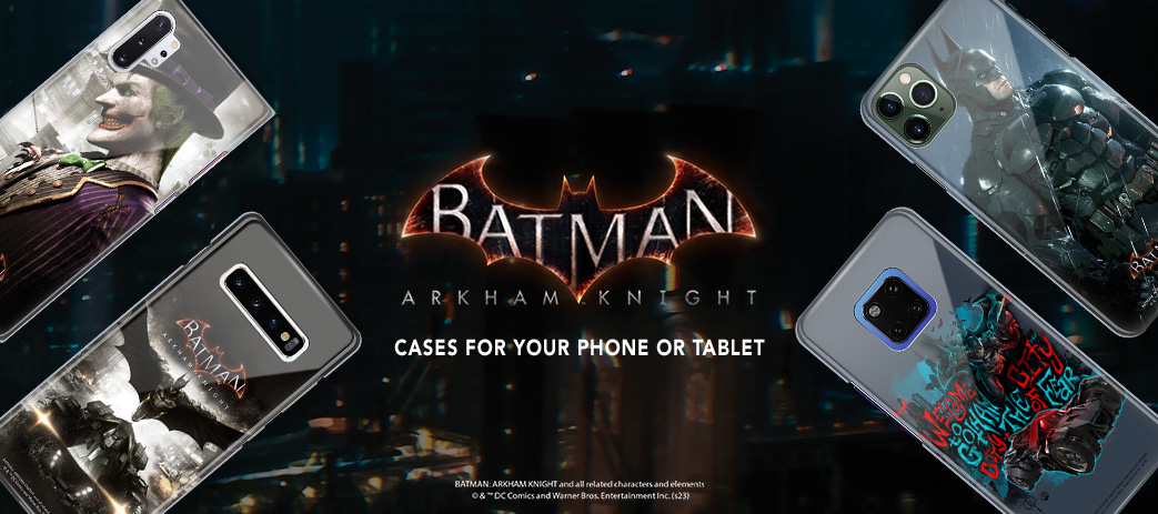 Batman Arkham Knight Cases, Skins, & Accessories Banner