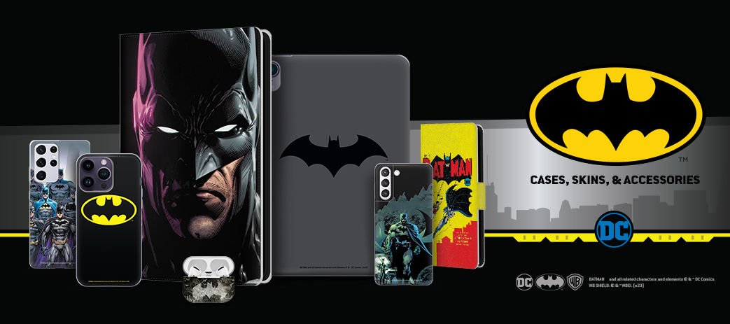 Batman DC Comics Cases, Skins, & Accessories Banner