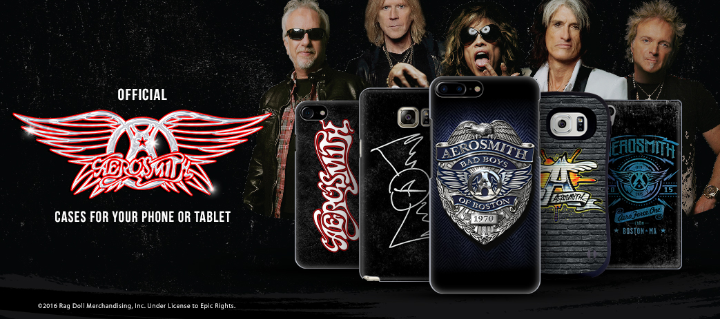 Aerosmith Cases, Skins, & Accessories Banner