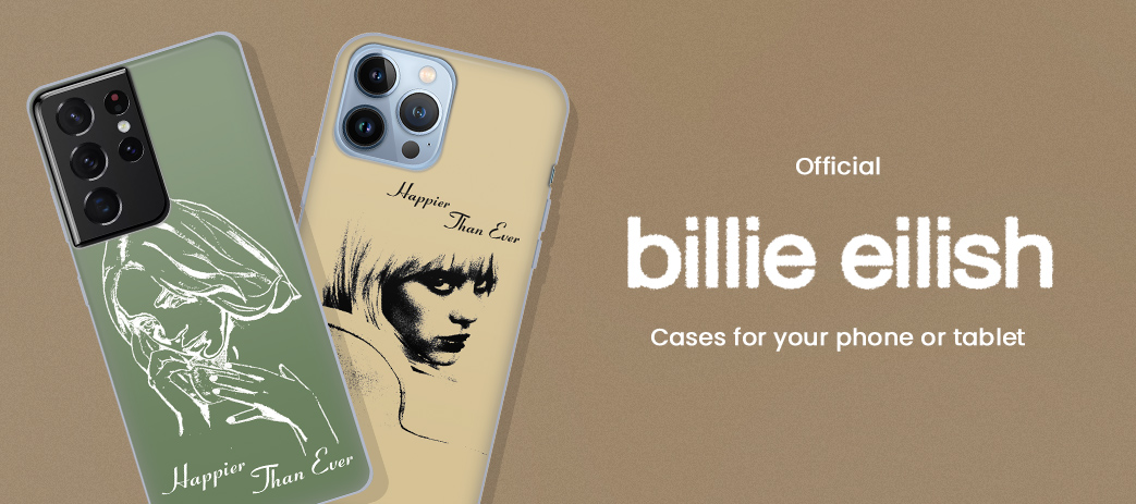 Billie Eilish Cases, Skins, & Accessories Banner