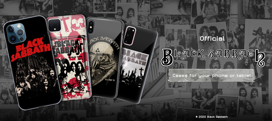 Black Sabbath Cases, Skins, & Accessories Banner