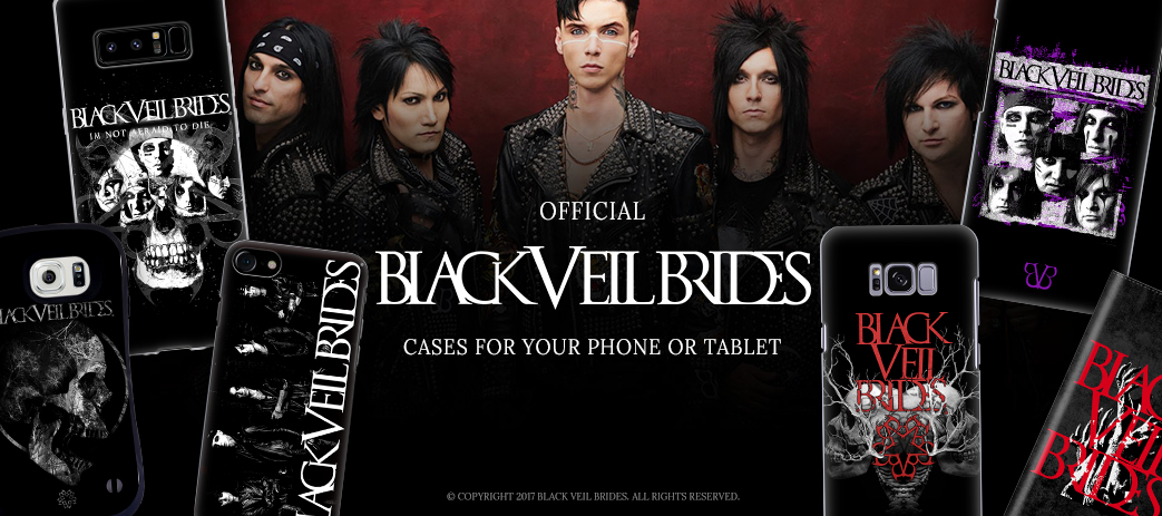 Black Veil Brides Cases, Skins, & Accessories Banner