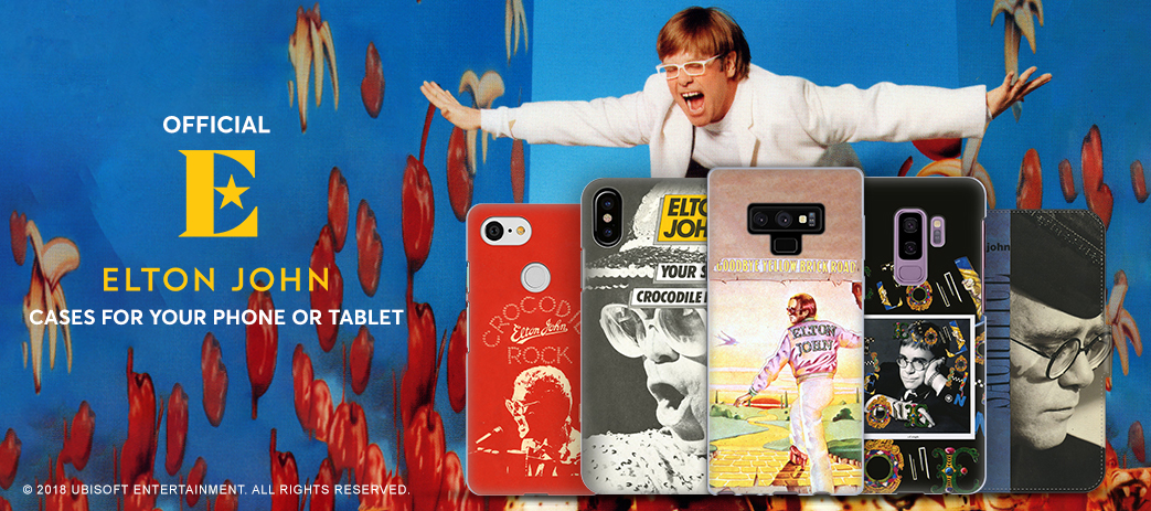 Elton John Cases, Skins, & Accessories Banner