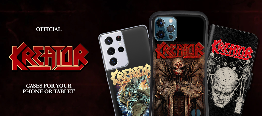 Kreator Cases, Skins, & Accessories Banner