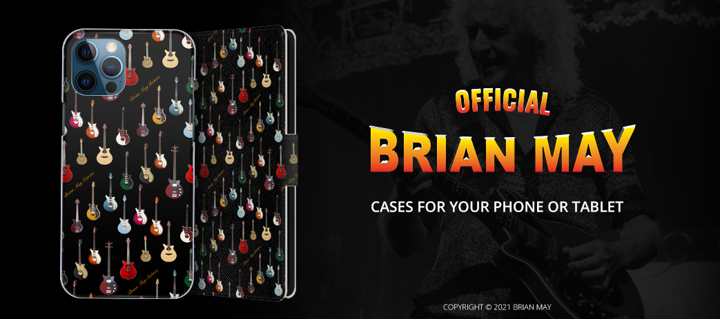 Brian May Cases, Skins, & Accessories Banner