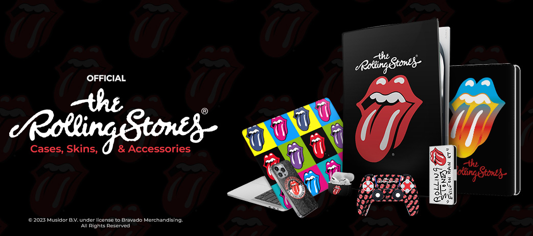 The Rolling Stones Cases, Skins, & Accessories Banner