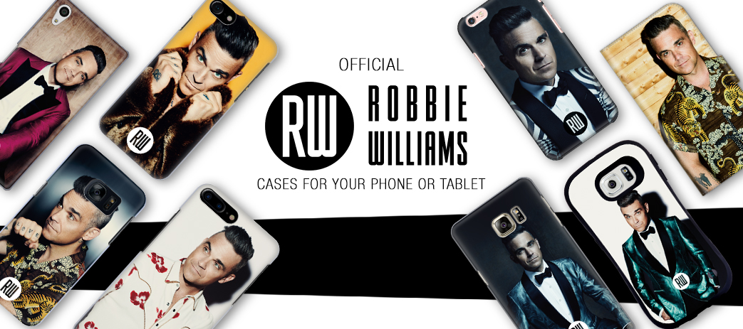Robbie Williams Cases, Skins, & Accessories Banner