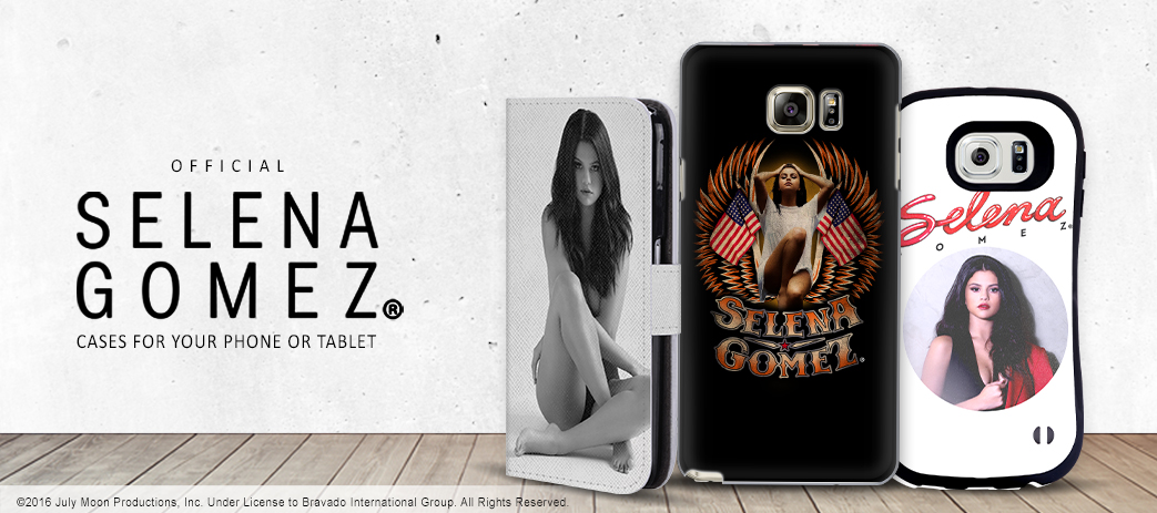 Selena Gomez Cases, Skins, & Accessories Banner