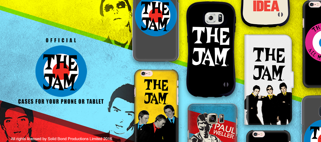 The Jam Cases, Skins, & Accessories Banner