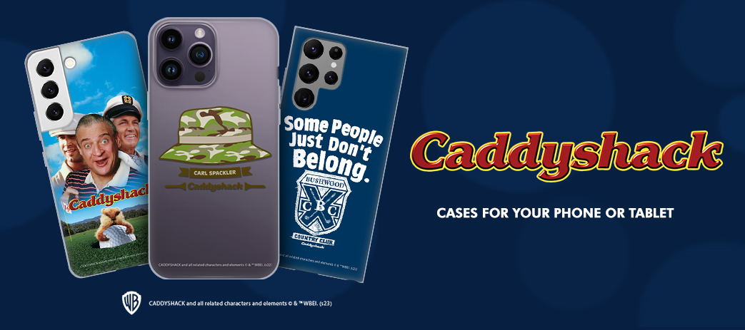 Caddyshack Cases, Skins, & Accessories Banner