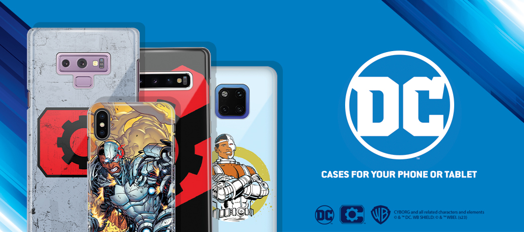 Cyborg DC Comics Cases, Skins, & Accessories Banner
