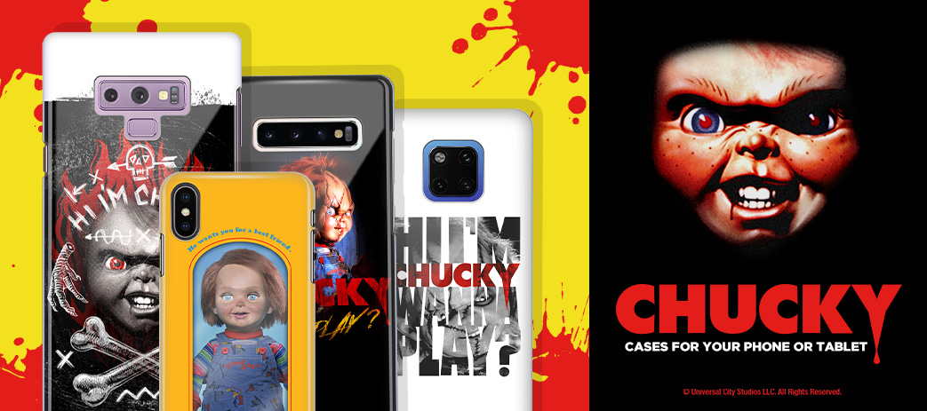 Bride of Chucky Cases, Skins, & Accessories Main Banner