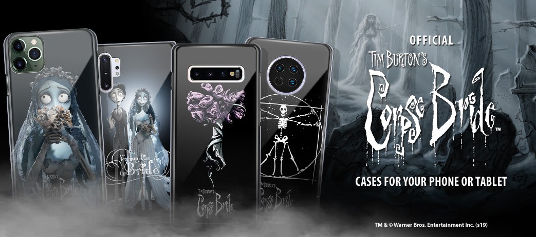 Corpse Bride Cases, Skins, & Accessories Banner