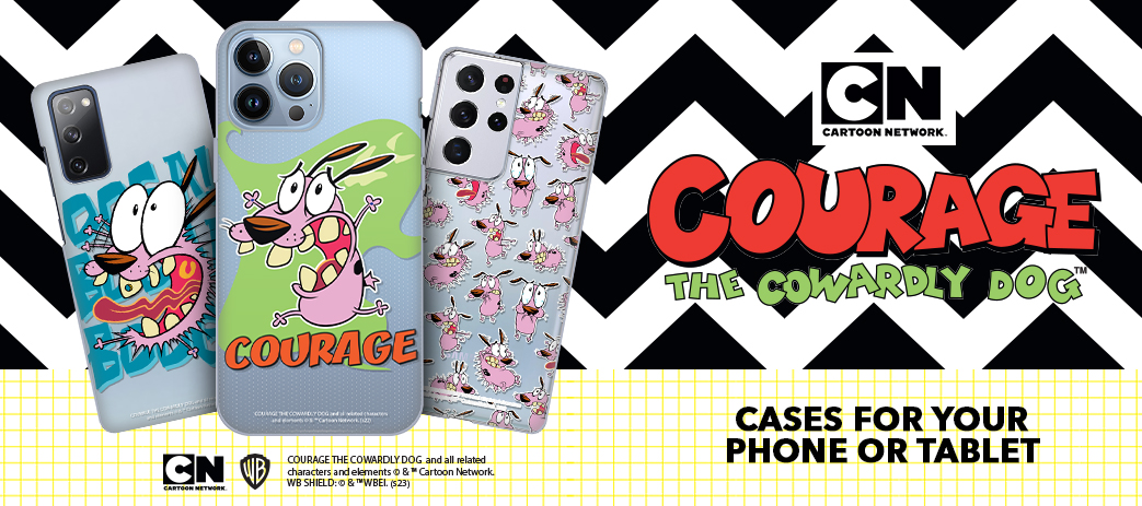 Courage The Cowardly Dog Cases, Skins, & Accessories Banner