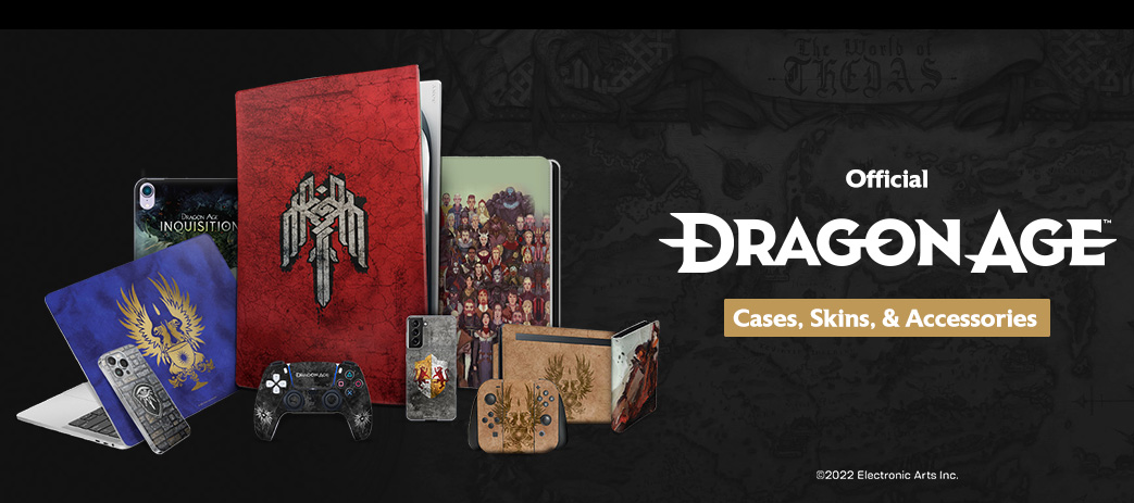EA Bioware Dragon Age Cases, Skins, & Accessories Banner