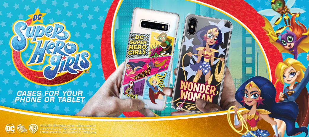 DC Super Hero Girls Cases, Skins, & Accessories Banner