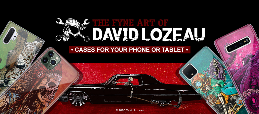 David Lozeau Cases, Skins, & Accessories Banner
