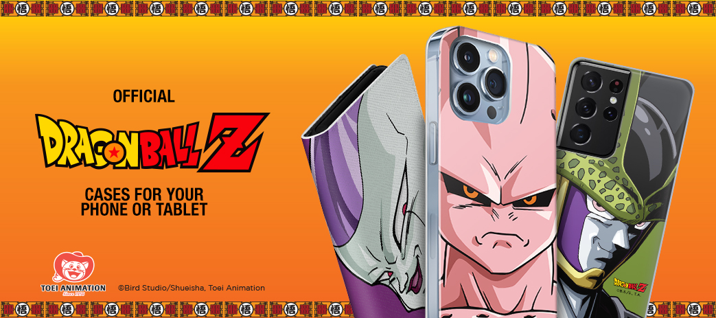 Dragon Ball Z Cases, Skins, & Accessories Banner