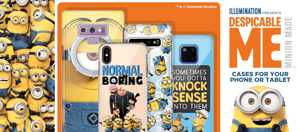 Minions Cases, Skins, & Accessories Main Banner