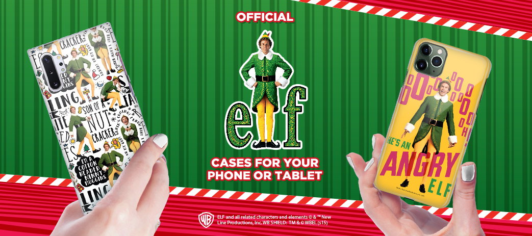 Elf Movie Cases, Skins, & Accessories Banner