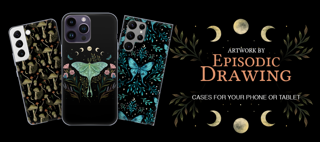 Episodic Drawing Cases, Skins, & Accessories Banner