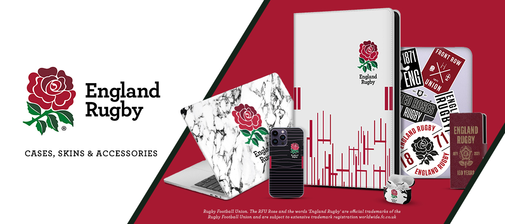 England Rugby Union Cases, Skins, & Accessories Banner