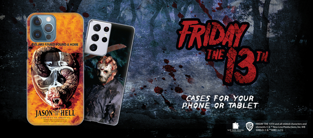 Friday the 13th: Jason Goes To Hell Cases, Skins, & Accessories Banner