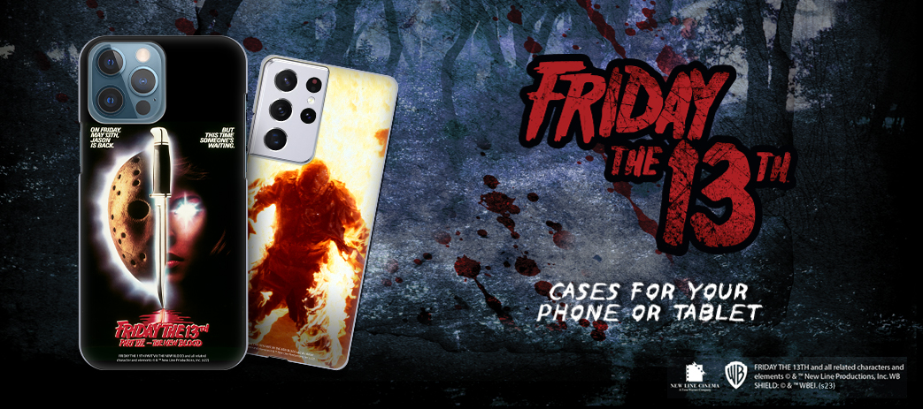 Friday the 13th Part VII Cases, Skins, & Accessories Banner