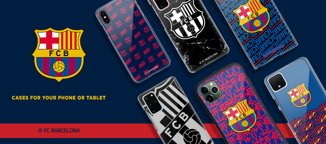 FC Barcelona Cases, Skins, & Accessories Banner