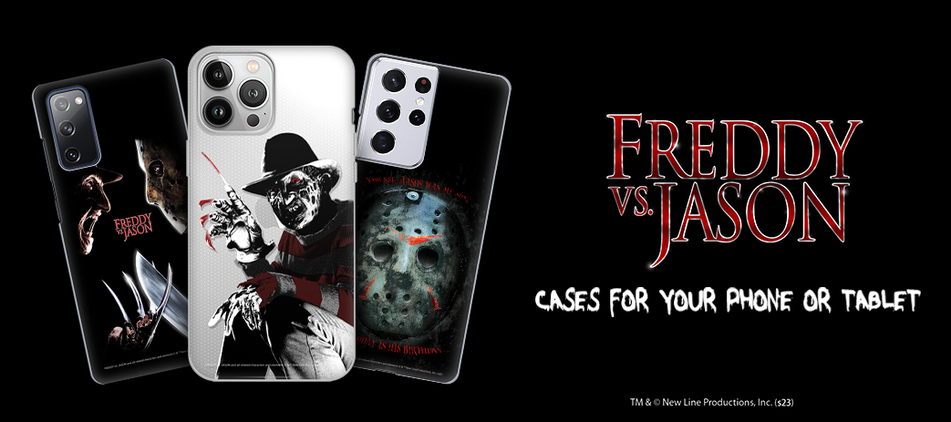 Freddy VS. Jason Cases, Skins, & Accessories Banner