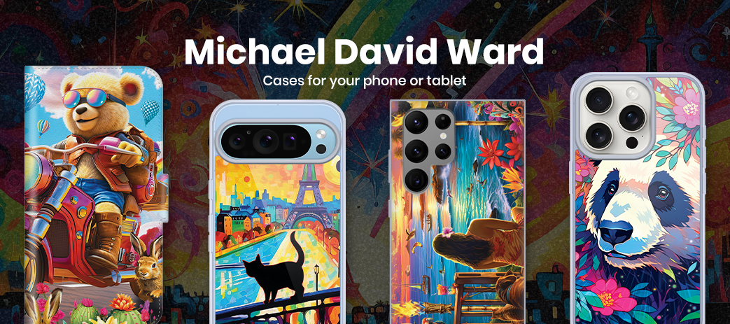 Michael David Ward Cases, Skins, & Accessories Banner