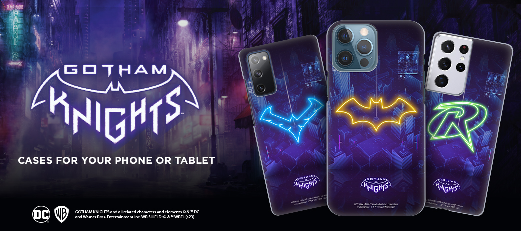 Gotham Knights Cases, Skins, & Accessories Banner