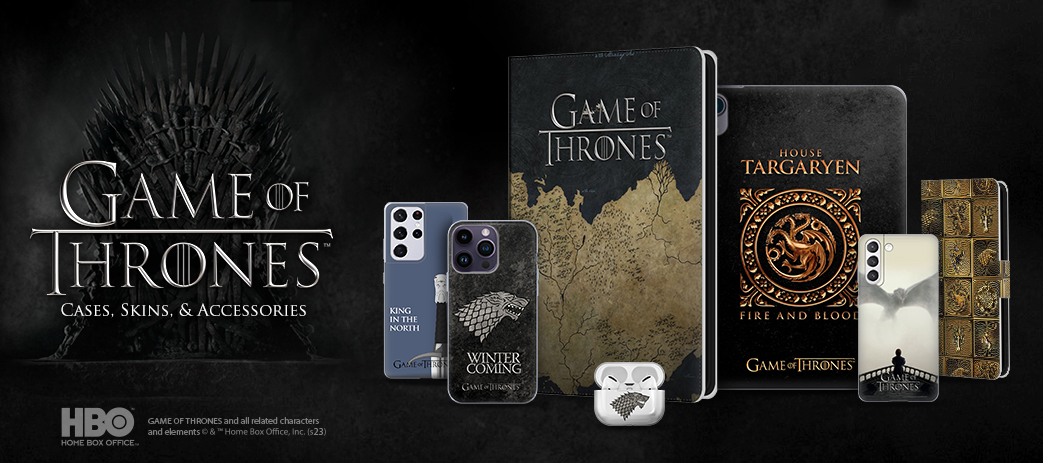 HBO Game of Thrones HBO Game of Thrones Cases, Skins, & Accessories Banner