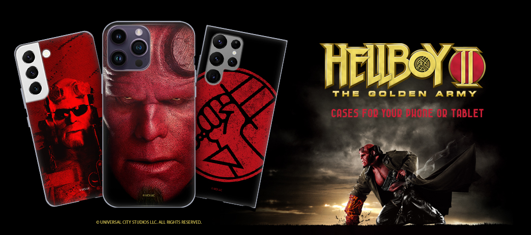 Hellboy II Cases, Skins, & Accessories Banner