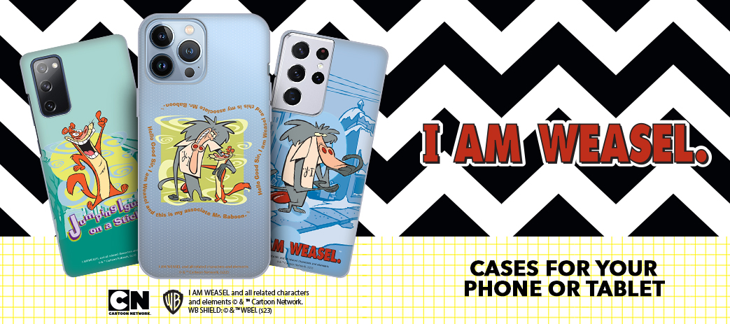 I Am Weasel. Cases, Skins, & Accessories Banner