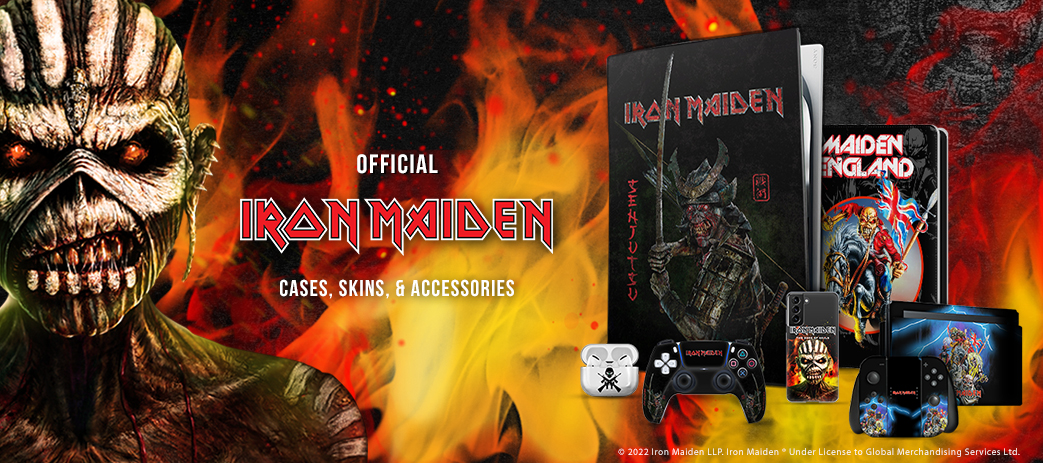 Iron Maiden Cases, Skins, & Accessories Banner