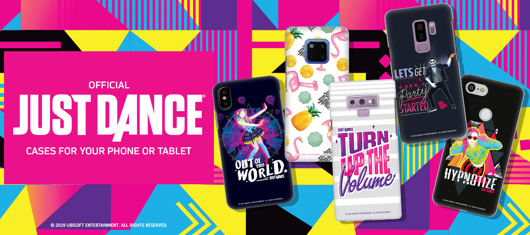 Just Dance Cases, Skins, & Accessories Banner