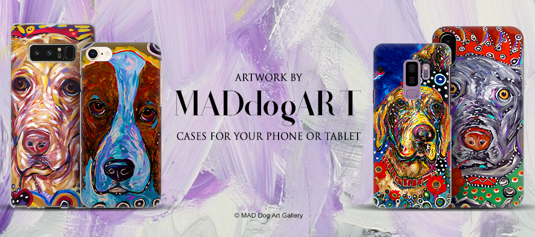 Mad Dog Art Gallery Cases, Skins, & Accessories Banner