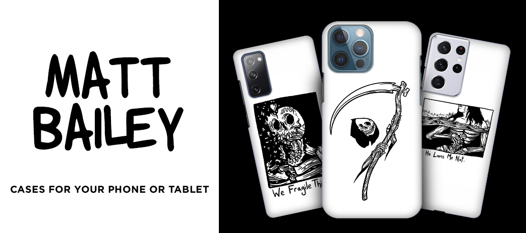 Matt Bailey Cases, Skins, & Accessories Banner