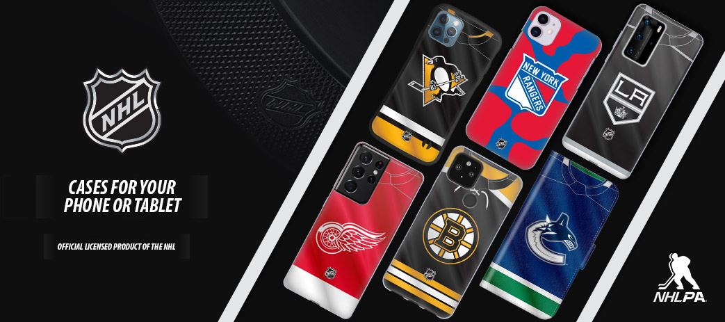 NHL Cases, Skins, & Accessories Main Banner