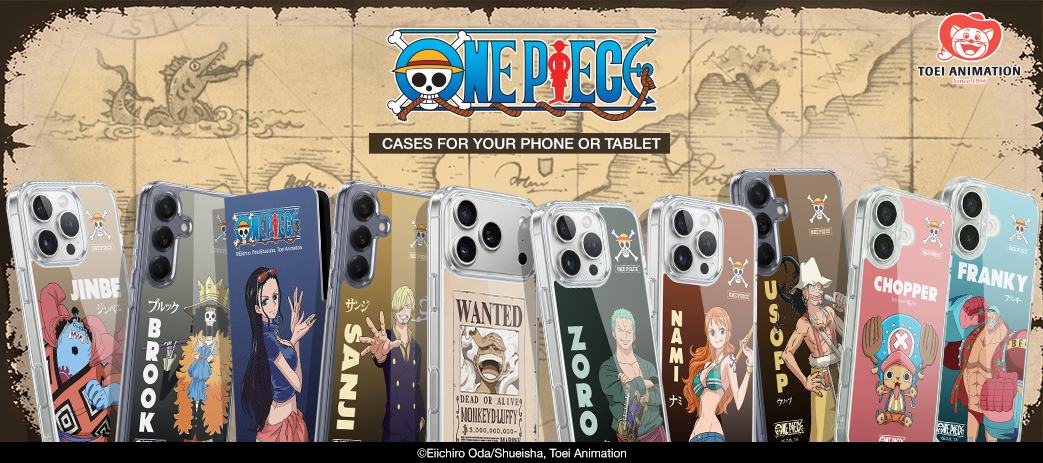 One Piece Cases, Skins, & Accessories Banner