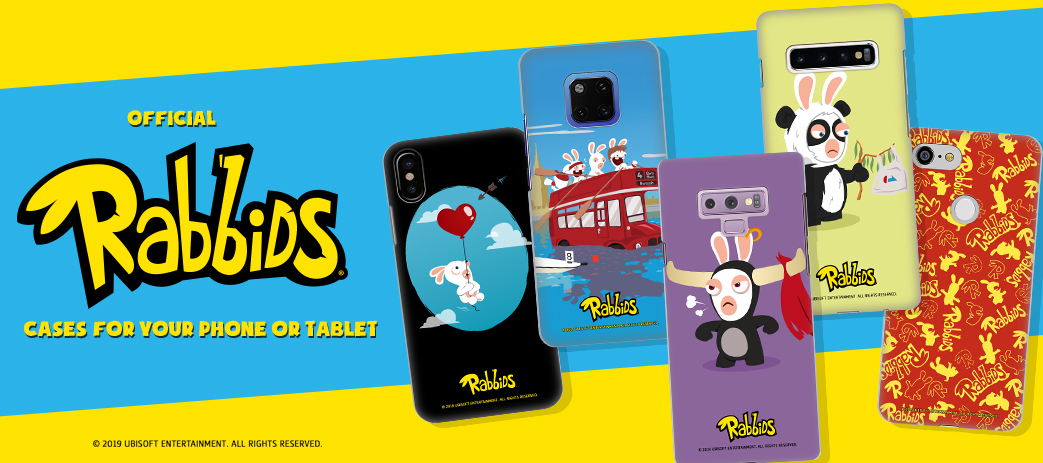 RABBIDS Cases, Skins, & Accessories Banner