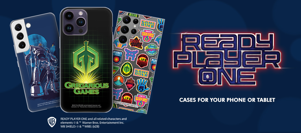 Ready Player One Cases, Skins, & Accessories Banner